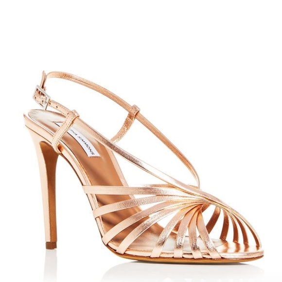 Tabitha Simmons Shoes - Tabitha Simmons Jazz Sandals; Rose Gold, Sz 37.5